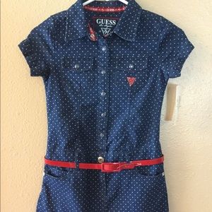 Girl’s denim dress